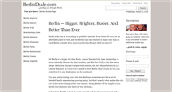 Desktop Screenshot of berlindude.com